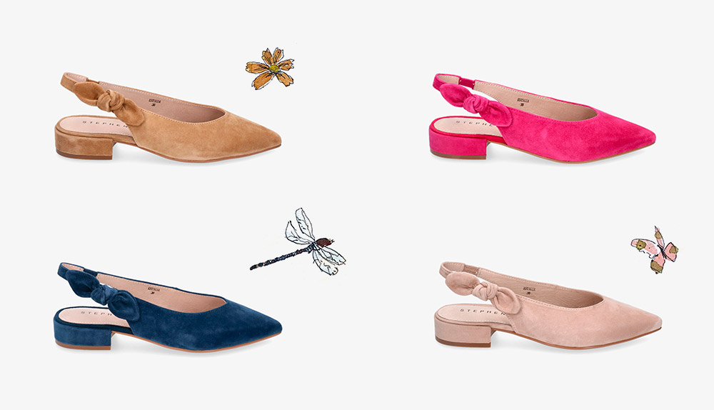 Salones planos de Stephen Allen en diferentes colores