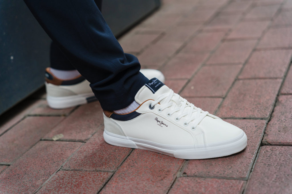 zapatillas blancas hombre